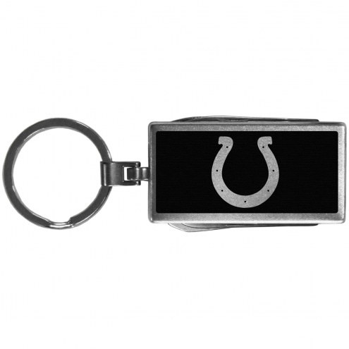 Indianapolis Colts Black Multi-tool Key Chain