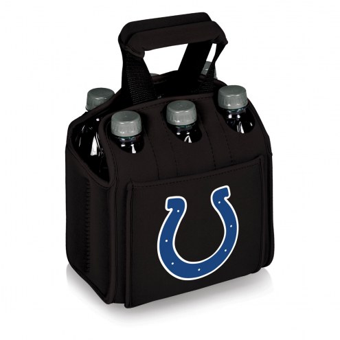 Indianapolis Colts Black Six Pack Cooler Tote