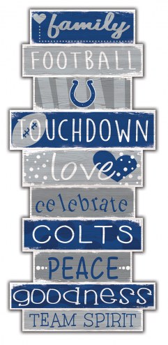 Indianapolis Colts Celebrations Stack Sign