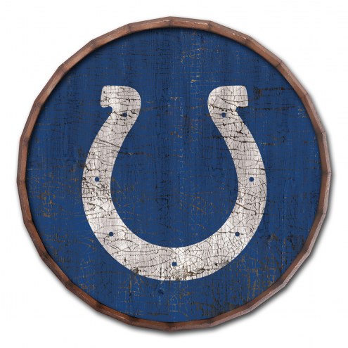 Indianapolis Colts Cracked Color 16&quot; Barrel Top