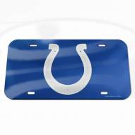 Indianapolis Colts Crystal Mirror License Plate