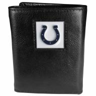 Indianapolis Colts Deluxe Leather Tri-fold Wallet in Gift Box