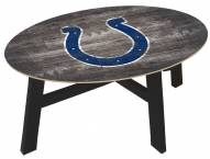 Indianapolis Colts Distressed Wood Coffee Table