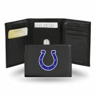 Indianapolis Colts Embroidered Leather Tri-Fold Wallet