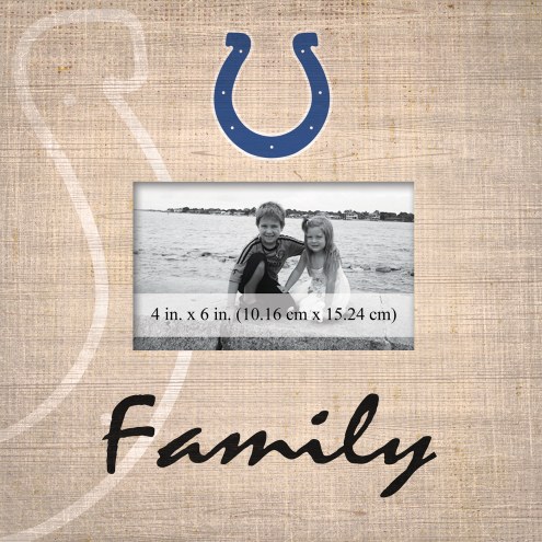 Indianapolis Colts Family Picture Frame