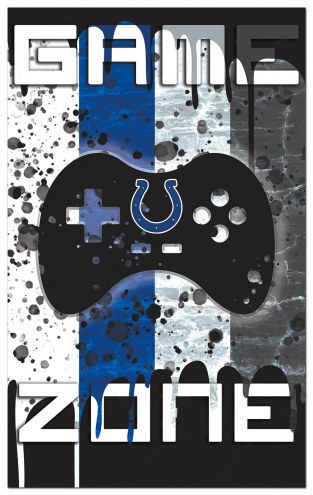 Indianapolis Colts Game Zone 11&quot; x 19&quot; Sign