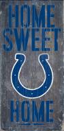 Indianapolis Colts Home Sweet Home Wood Sign