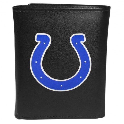 Indianapolis Colts Large Logo Leather Tri-fold Wallet