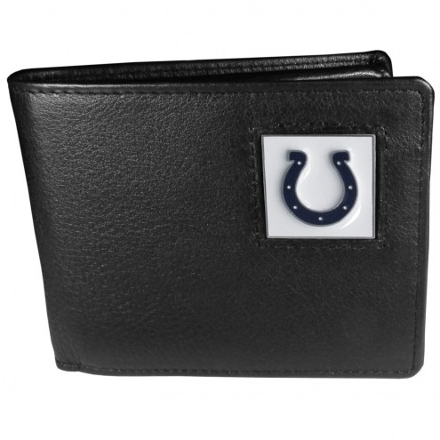 Indianapolis Colts Leather Bi-fold Wallet in Gift Box