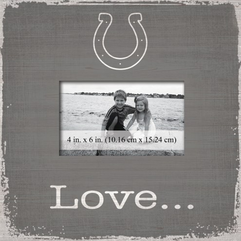Indianapolis Colts Love Picture Frame