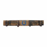 Indianapolis Colts Oak Coat Rack
