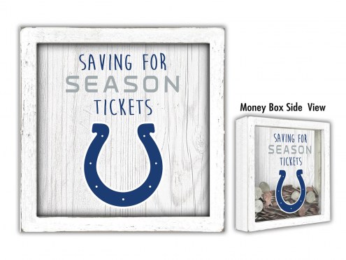 Indianapolis Colts Saving for Tickets Money Box