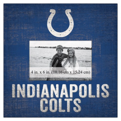 Indianapolis Colts Team Name 10&quot; x 10&quot; Picture Frame