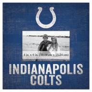 Indianapolis Colts Team Name 10" x 10" Picture Frame