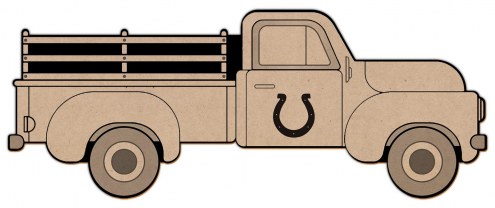 Indianapolis Colts Truck Coloring Sign