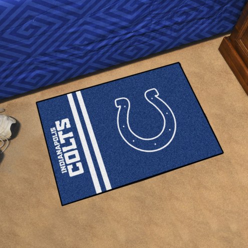 Indianapolis Colts Uniform Inspired Starter Rug