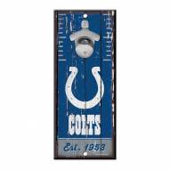 Indianapolis Colts Wood Bottle Opener