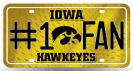 Iowa Hawkeyes #1 Fan License Plate