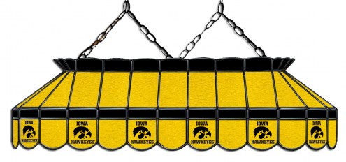 Iowa Hawkeyes 40&quot; Stained Glass Pool Table Light