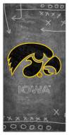 Iowa Hawkeyes 6" x 12" Chalk Playbook Sign