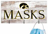 Iowa Hawkeyes 6" x 12" Mask Holder