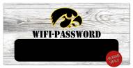 Iowa Hawkeyes 6" x 12" Wifi Password Sign