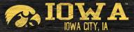 Iowa Hawkeyes 6" x 24" Team Name Sign