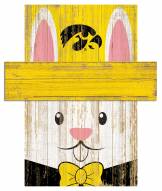Iowa Hawkeyes 6" x 5" Easter Bunny Head