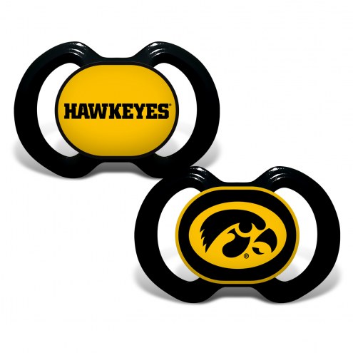 Iowa Hawkeyes Baby Pacifier 2-Pack