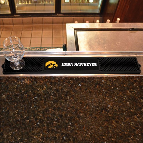 Iowa Hawkeyes Bar Mat