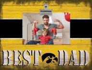 Iowa Hawkeyes Best Dad Clip Frame