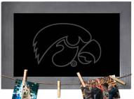 Iowa Hawkeyes Chalkboard with Frame