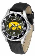 Iowa Hawkeyes Competitor AnoChrome Men's Watch - Color Bezel
