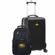 Iowa Hawkeyes Deluxe 2-Piece Backpack & Carry-On Set