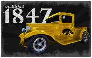 Iowa Hawkeyes Established Truck 11" x 19" Sign