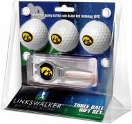 Iowa Hawkeyes Golf Ball Gift Pack with Kool Tool