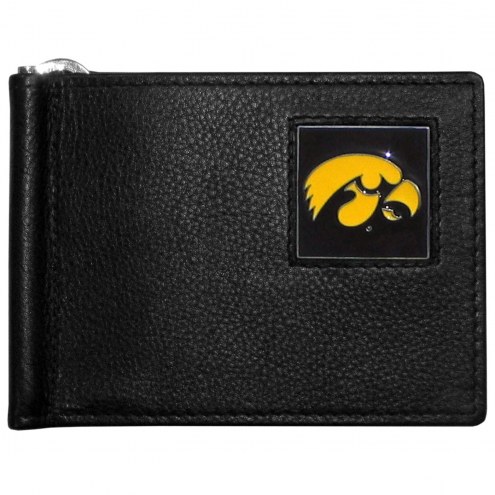 Iowa Hawkeyes Leather Bill Clip Wallet
