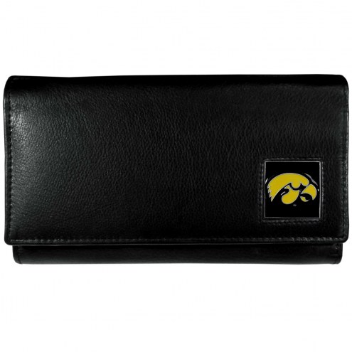 Iowa Hawkeyes Leather Women's Wallet