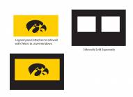 Iowa Hawkeyes Logo Canopy Sidewall Panel (Attaches to Window Sidewall)