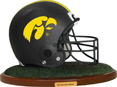 Iowa Hawkeyes Collectible Football Helmet Figurine