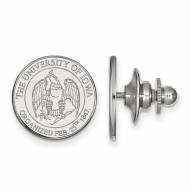 Iowa Hawkeyes Sterling Silver Crest Lapel Pin