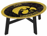 Iowa Hawkeyes Team Color Coffee Table