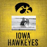 Iowa Hawkeyes Team Name 10" x 10" Picture Frame