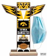 Iowa Hawkeyes Totem Mask Holder