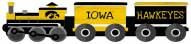 Iowa Hawkeyes Train Cutout 6" x 24" Sign