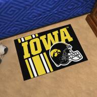 Iowa Hawkeyes Uniform Inspired Starter Rug