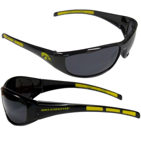 Iowa Hawkeyes Wrap Sunglasses