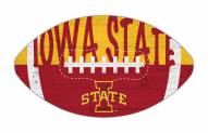Iowa State Cyclones 12" Football Cutout Sign