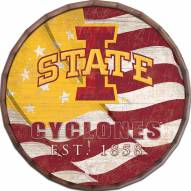 Iowa State Cyclones 16" Flag Barrel Top