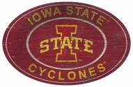 Iowa State Cyclones 46" Heritage Logo Oval Sign